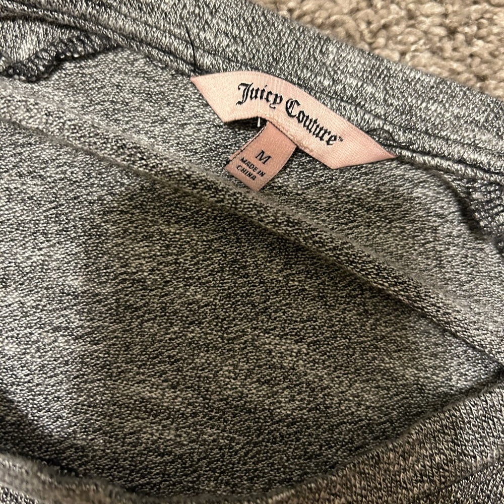 Grey and black juicy shirt